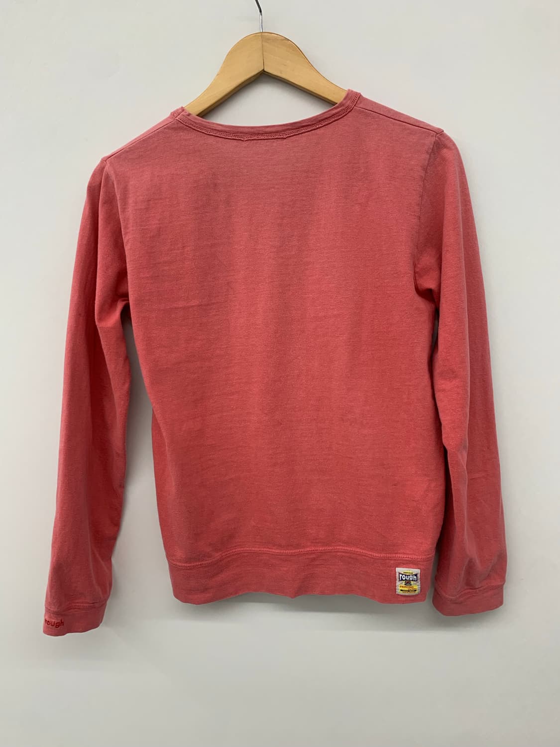 Rough nature charm 핑크 프린팅 긴팔티 상품이미지4