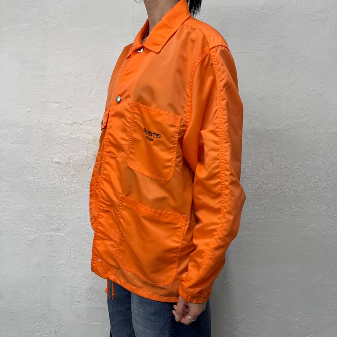 슈프림(SUPREME) 24ss 클래식 로고 나일론 초어 코트 자켓 상품이미지2