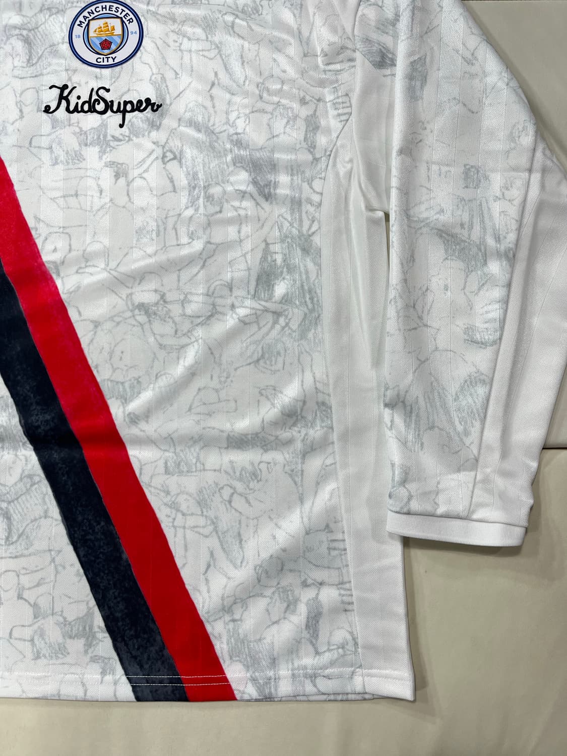 푸마 X 키드슈퍼 맨체스터 시티 FC 클럽월드컵 어웨이 엘링 홀란드 (새 상품이미지6