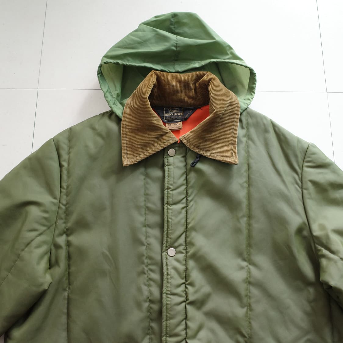 60s 시어스 Sears 헌팅 패딩 자켓 L 상품이미지2