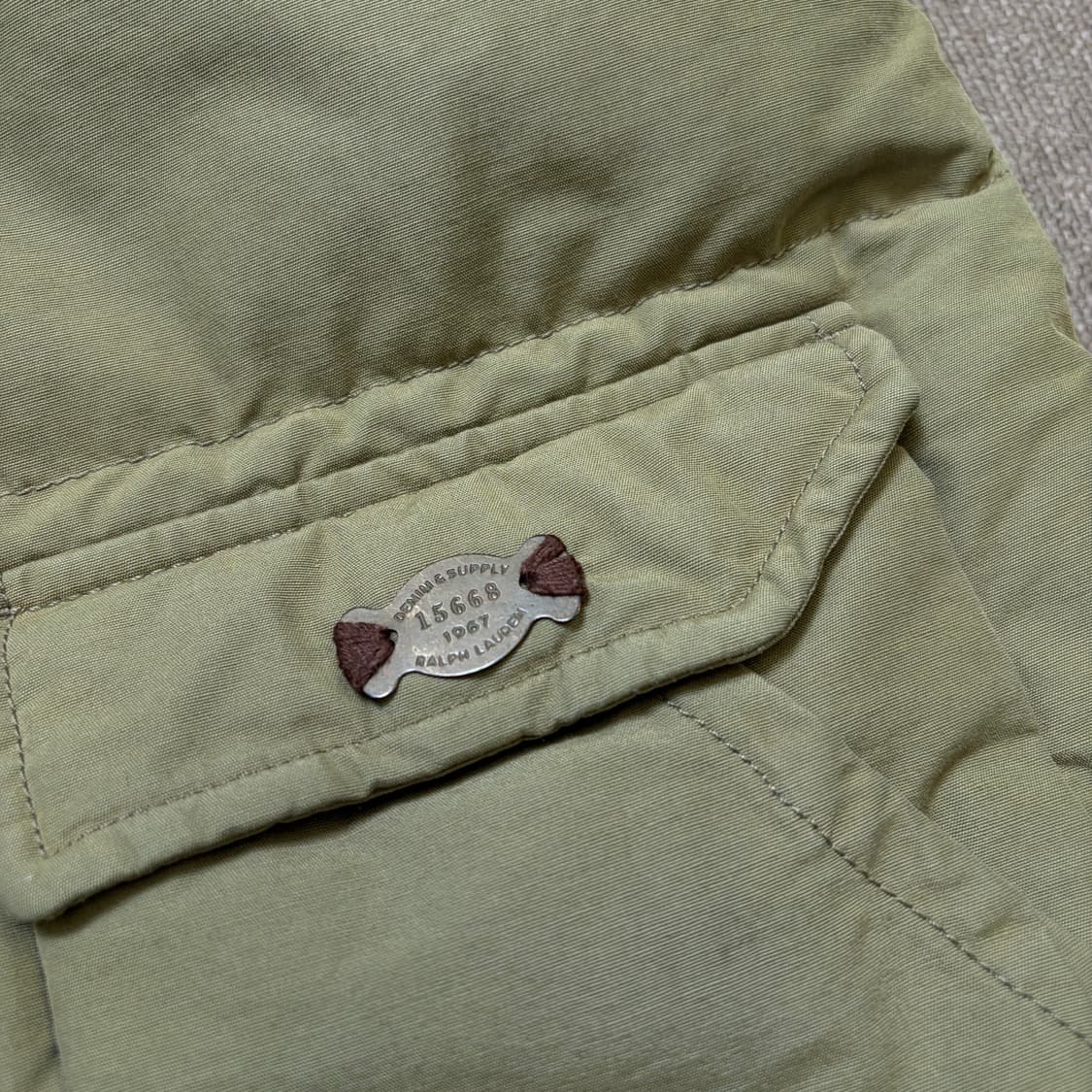 polo 폴로 데님앤서플라이 우먼스 푸퍼 다운패딩 베스트 s 상품이미지2