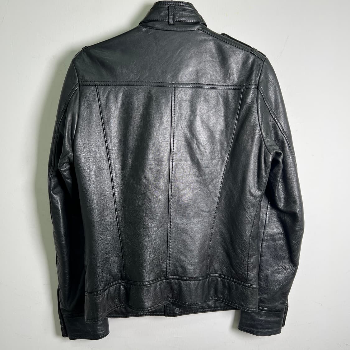 VTG 빈티지 싱글 양가죽 자켓 M 상품이미지6