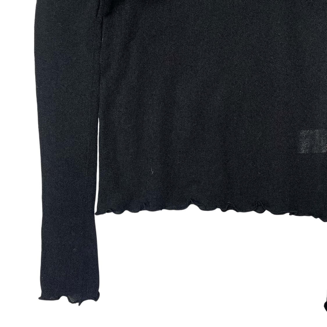 Y's 러플 디테일 울 100니트 상품이미지3