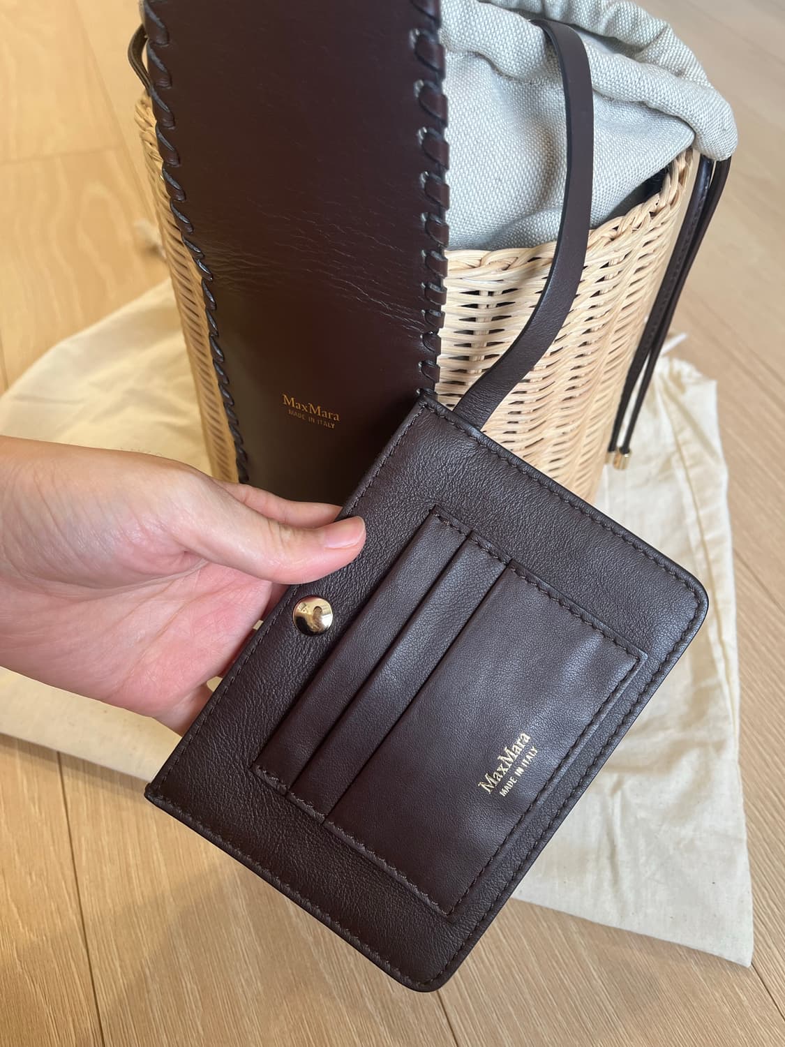 막스마라 라틴 원통 백 (3회 착용) 상품이미지9