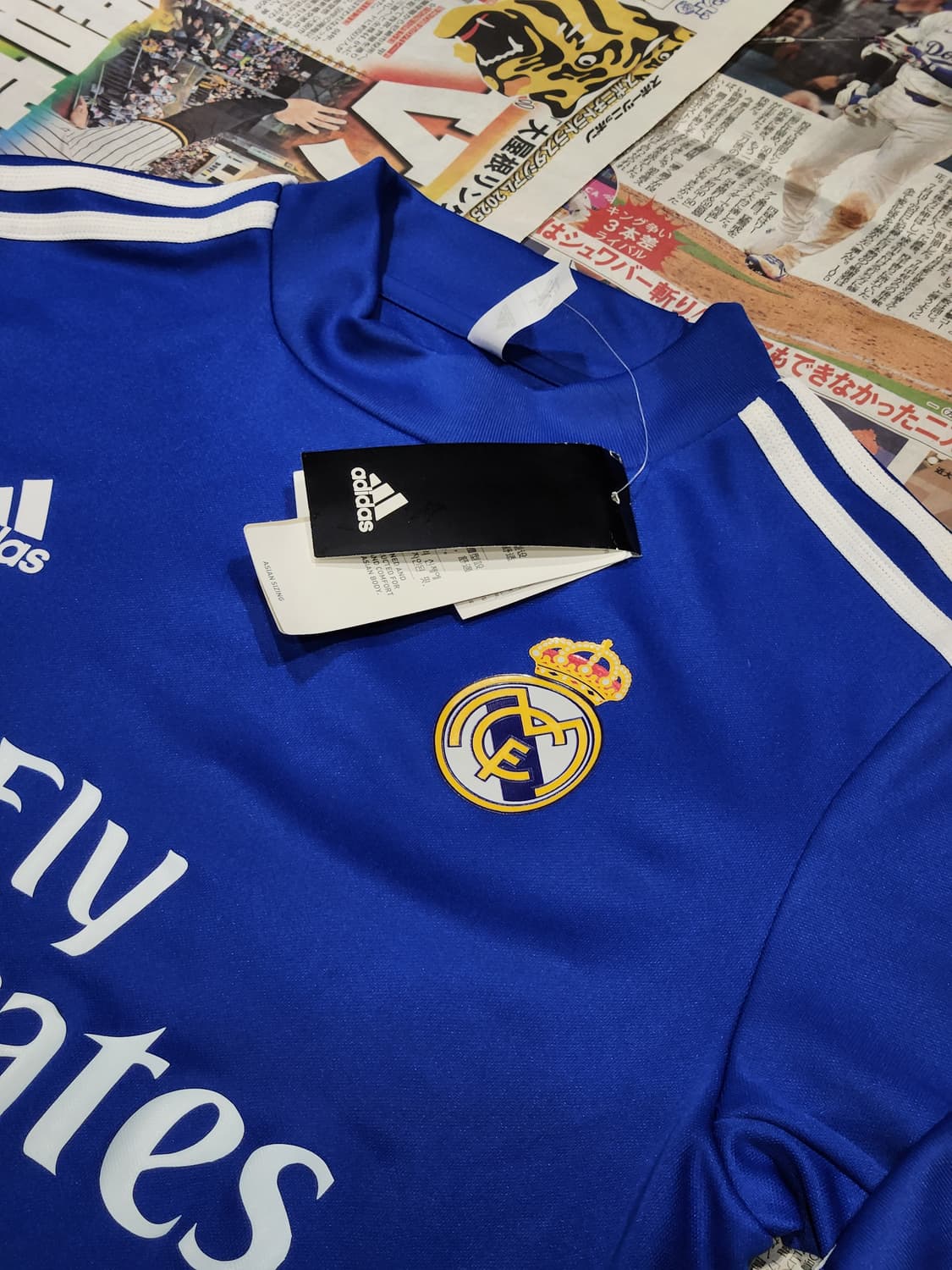 Adidas Real Madrid 트레이닝탑 L 상품이미지3