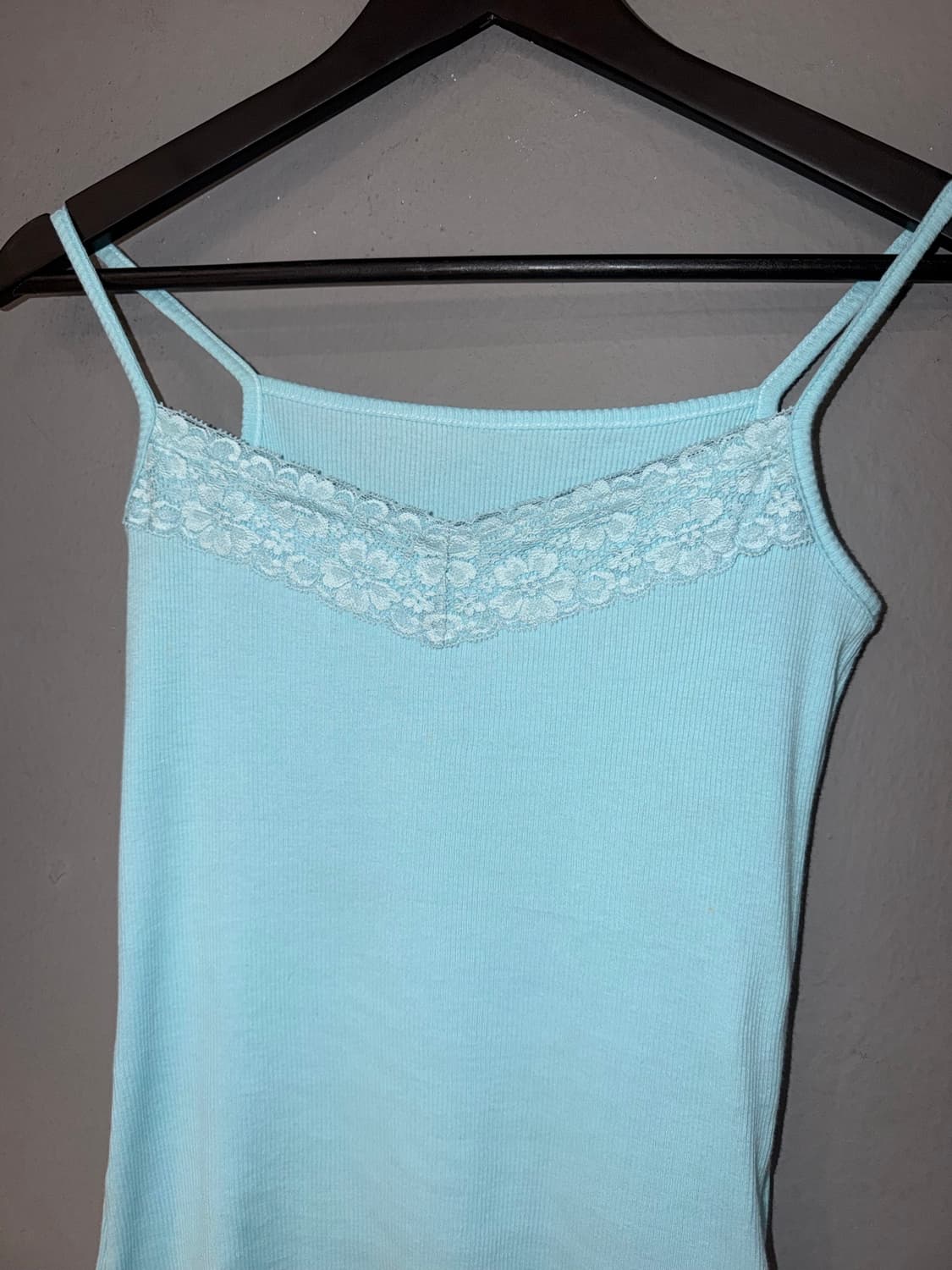 Sky blue lace detail sleeveless 상품이미지6