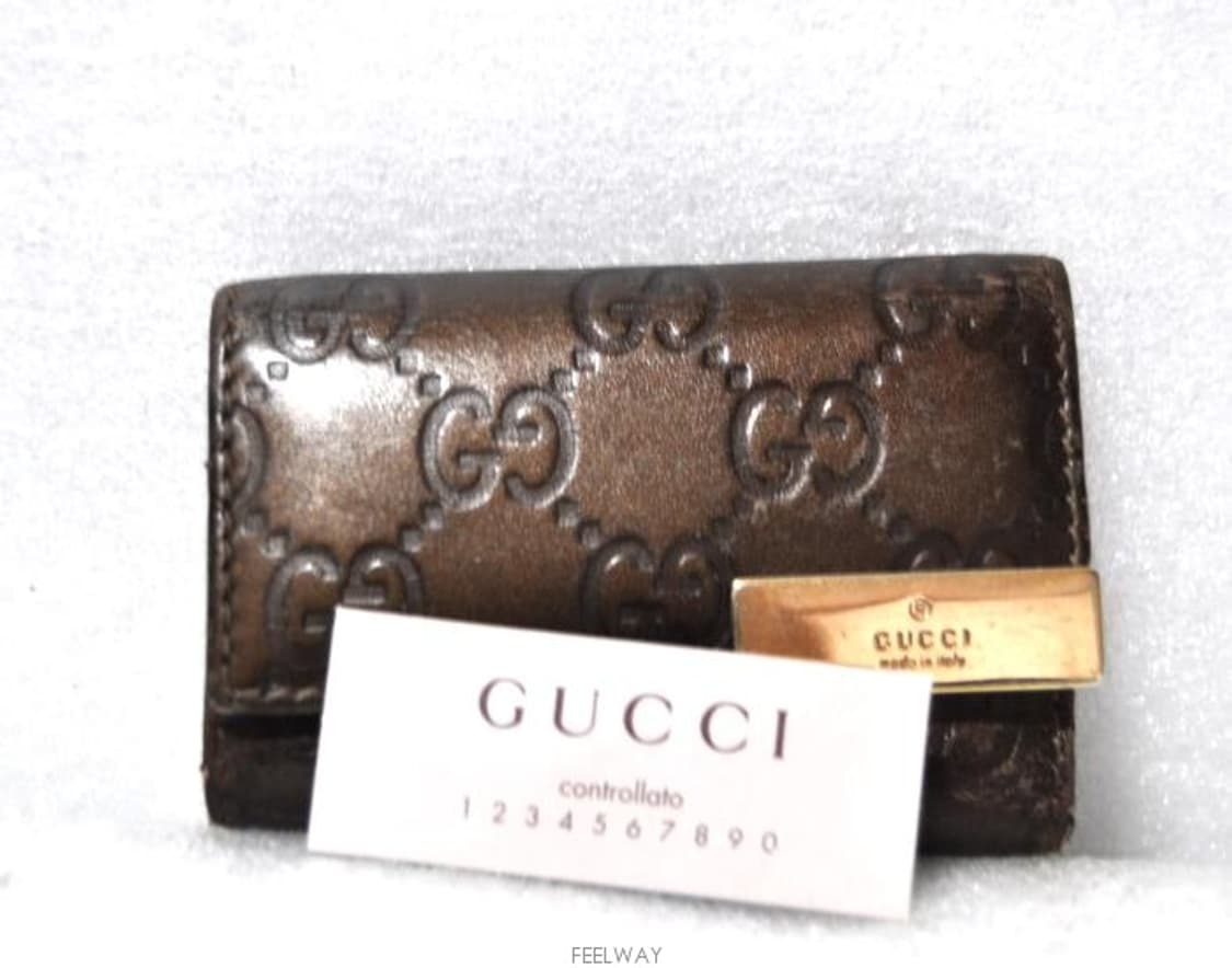 구찌/남녀공용시마가죽키홀더지갑(정품) 상품이미지1