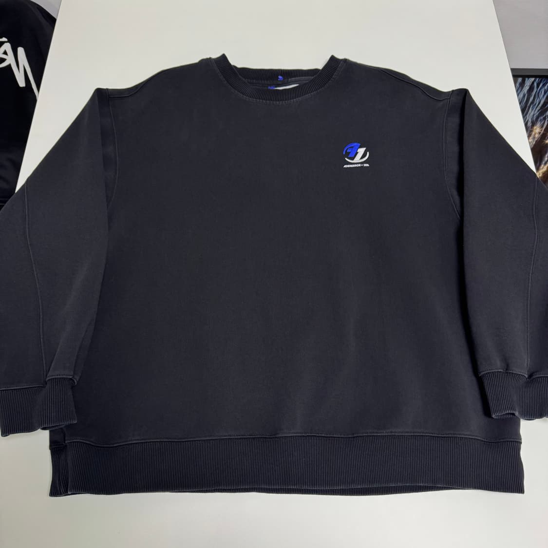 자라x아더에러 오버사이즈 스웨트셔츠 블랙 L-XL 상품이미지1