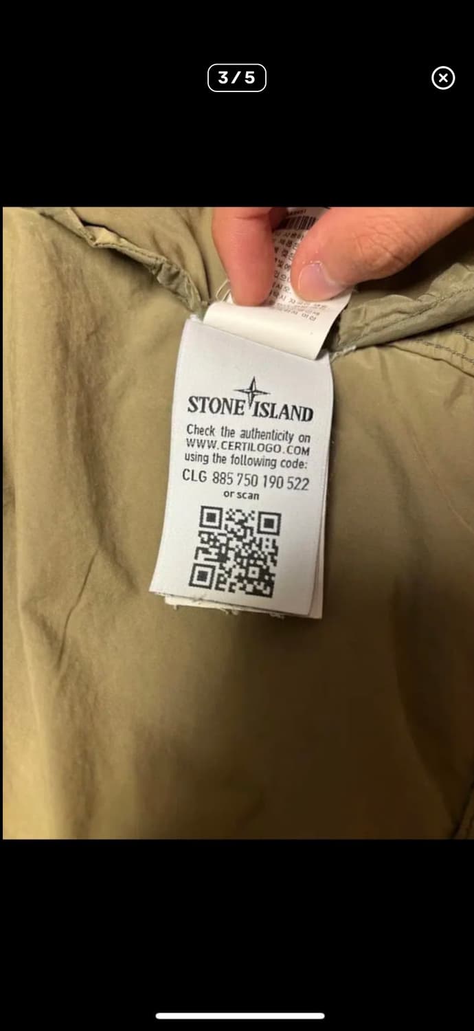 급처) 스톤아일랜드 다비드 tc 빈티지 자켓 상품이미지3