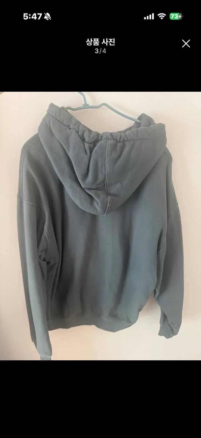 스컬프터 리본 후드티 m 상품이미지3