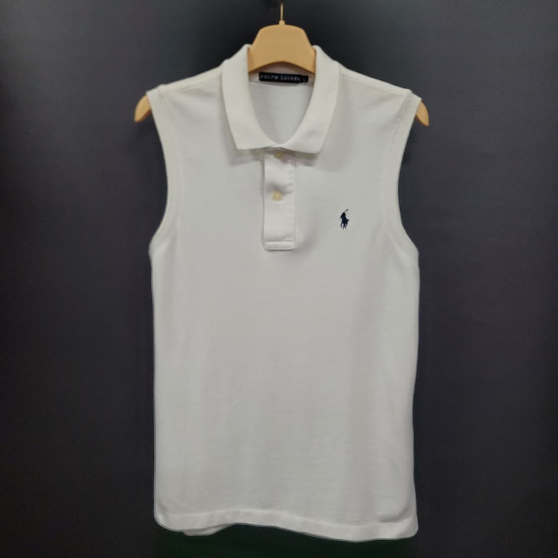 Ralph Lauren 랄프로렌 자수로고 슬리브리스 셔츠  상품이미지1