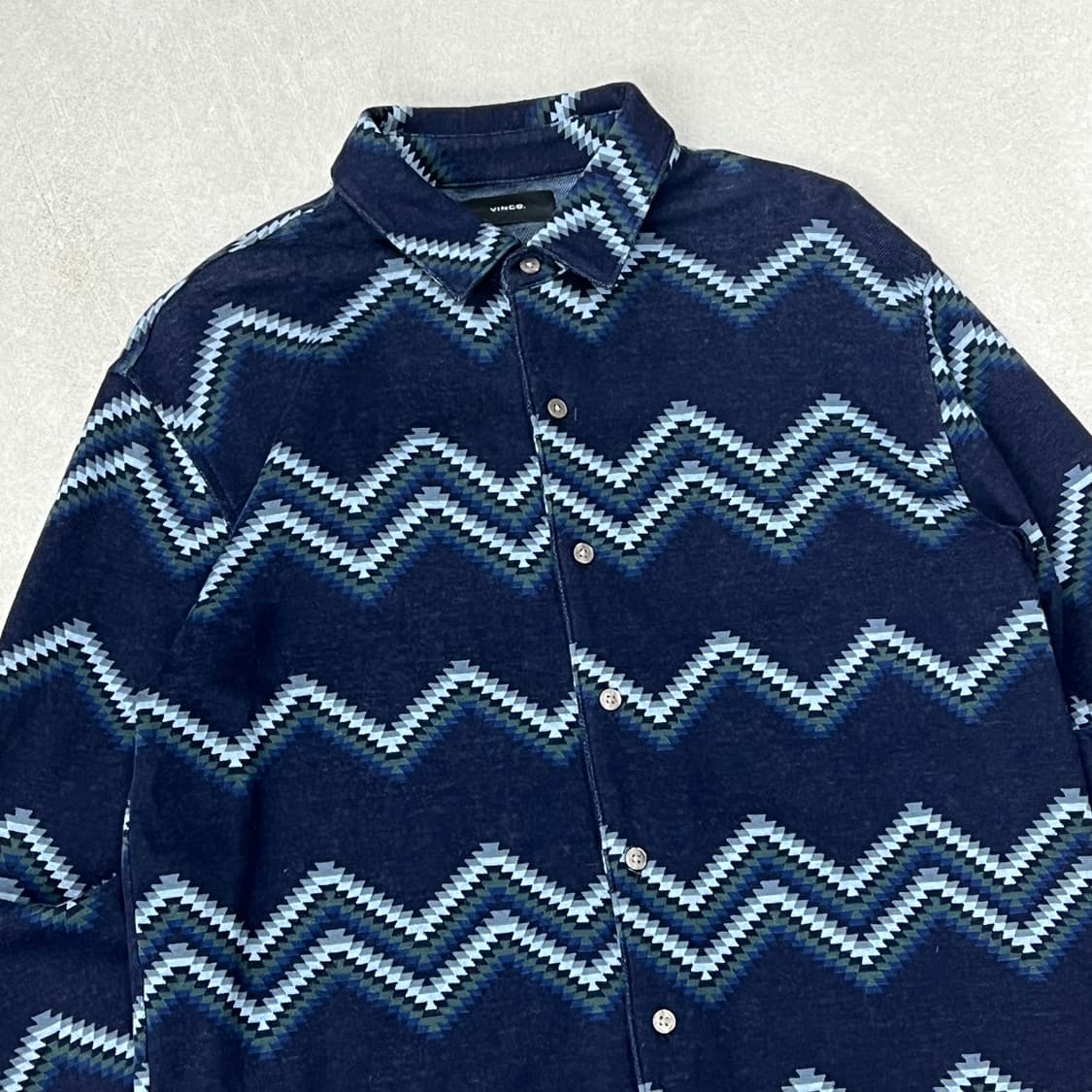 빈스 워크 패턴셔츠 s09488 상품이미지4