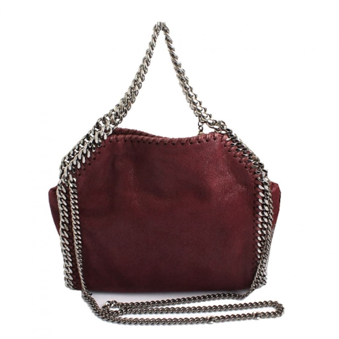 스텔라맥카트니 팔라벨라 와인 은장 체인 숄더백 상품이미지3