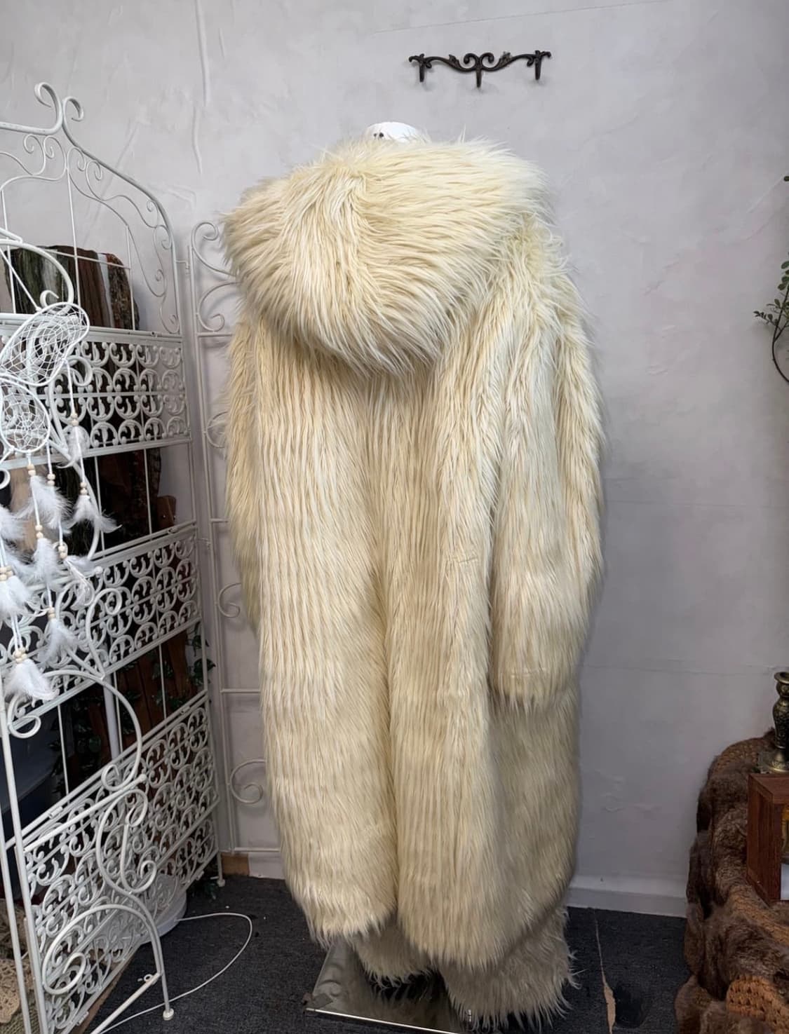 Fur jacket coat long 상품이미지3