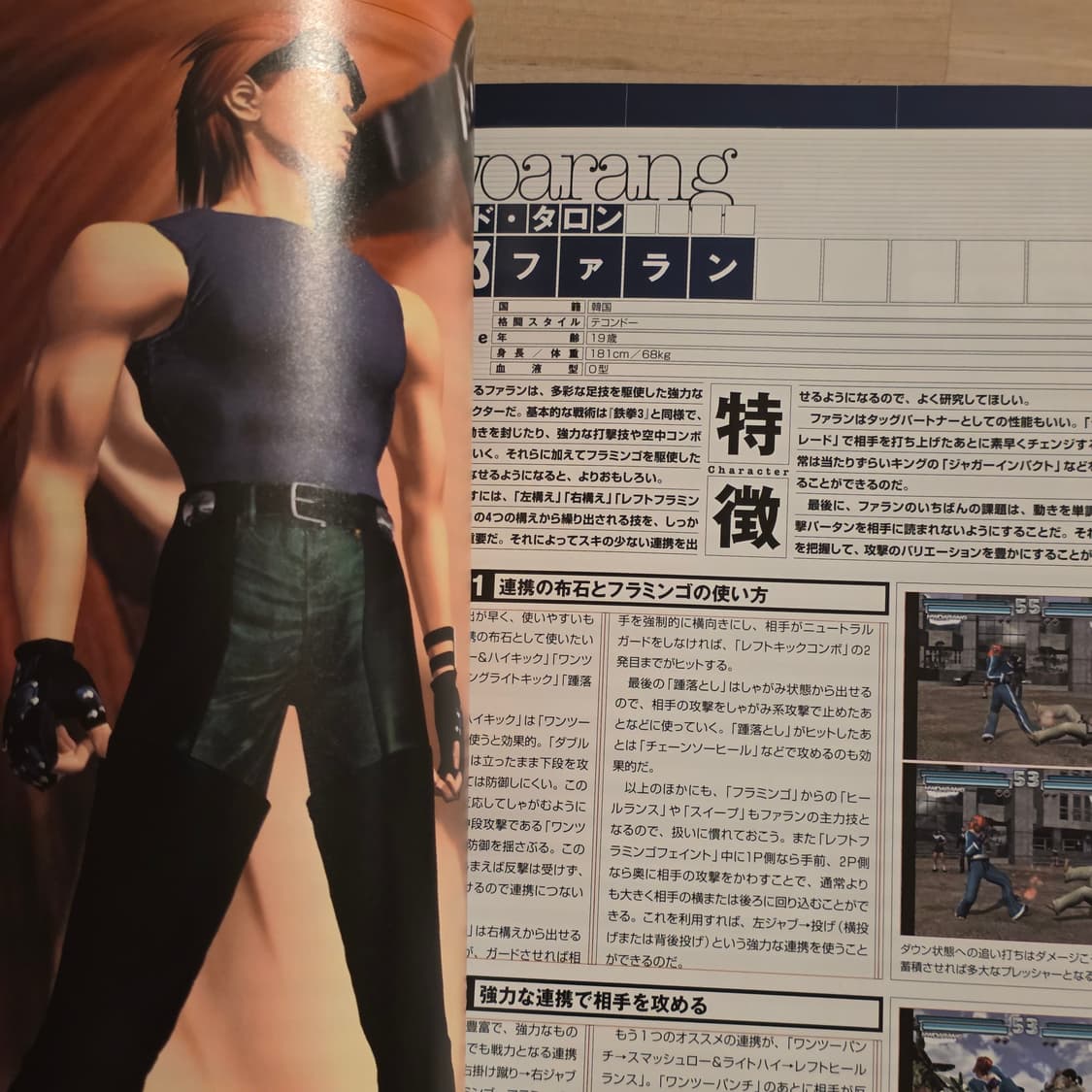 철권 TAG Tournament 공략집 PS2 남코 공식 가이드북 상품이미지2