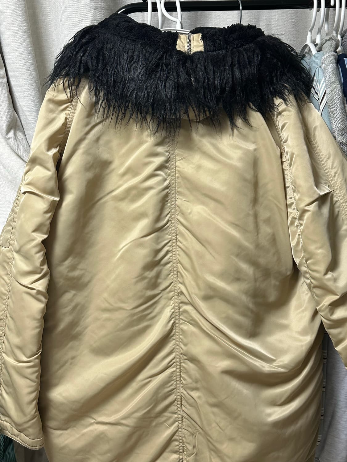 오픈와이와이 퍼 파카 상품이미지2