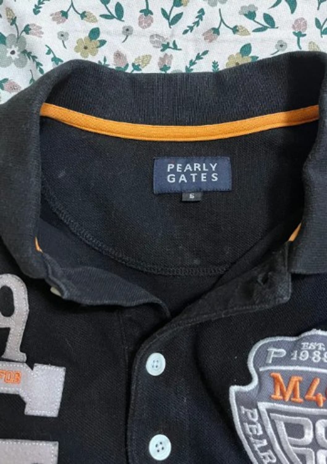 파리게이츠 남성 패치블랙PK반팔티셔츠 5사이즈 상품이미지4