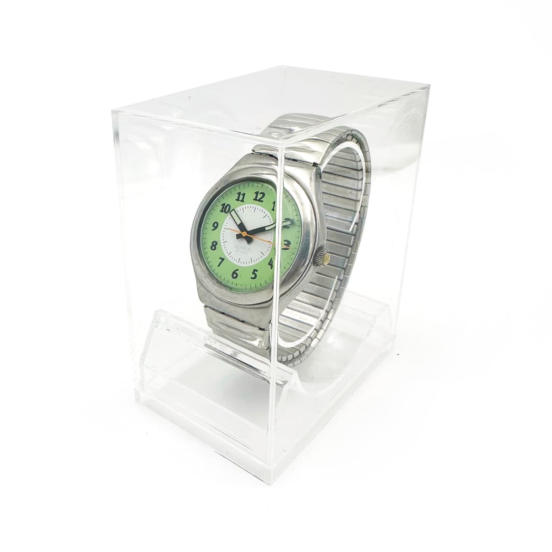 95년판) 빈티지 스와치 메탈 익스팬션 스트랩 Ghiacciolo 상품이미지6