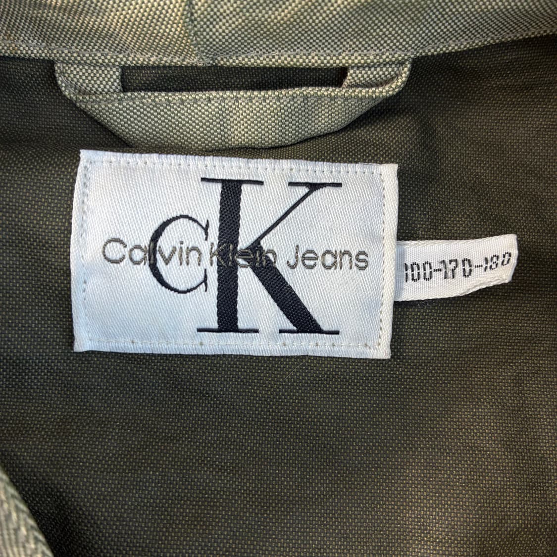 Calvin klein  캘빈클라인 포켓 카키 후드 워크 자켓 상품이미지5