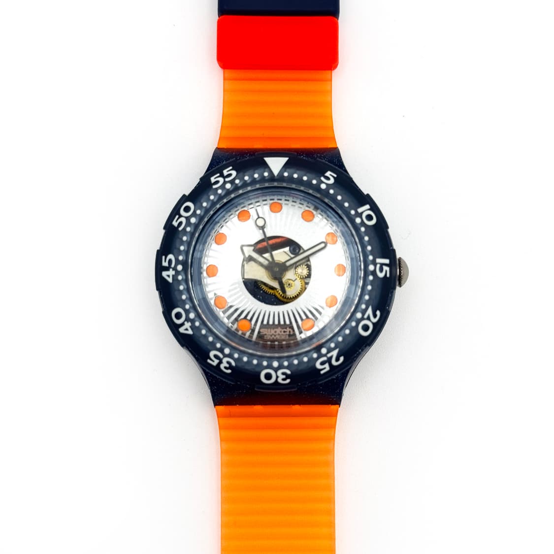  93년판) 빈티지 스와치 스쿠버200 SILVER TRACE 상품이미지4