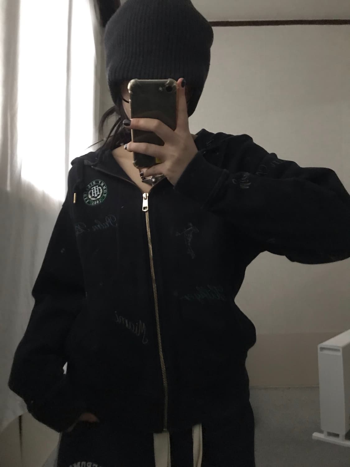 타미힐피거 패치디테일 후드집업 상품이미지1