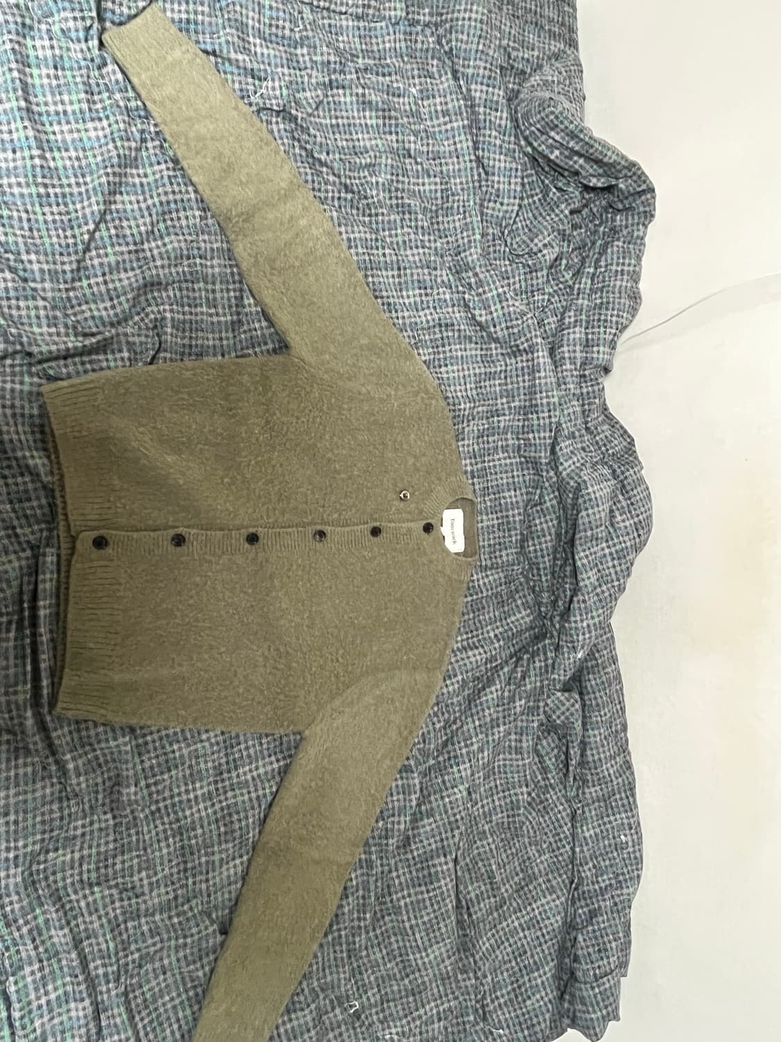 토니웩 24fw alpaca mohair cardigan 상품이미지2