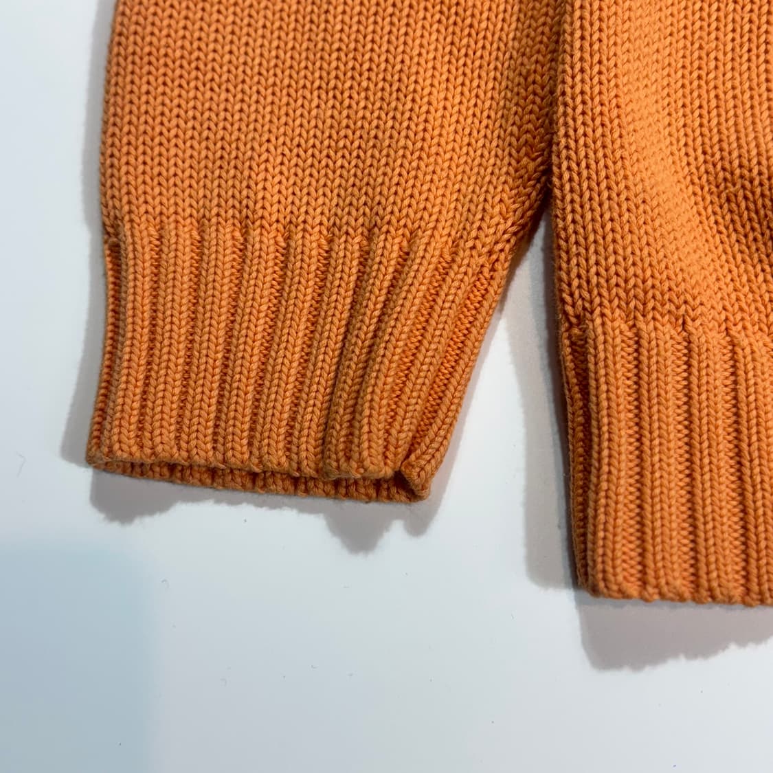 폴로 랄프로렌 오렌지 니트 스웨터 상품이미지6
