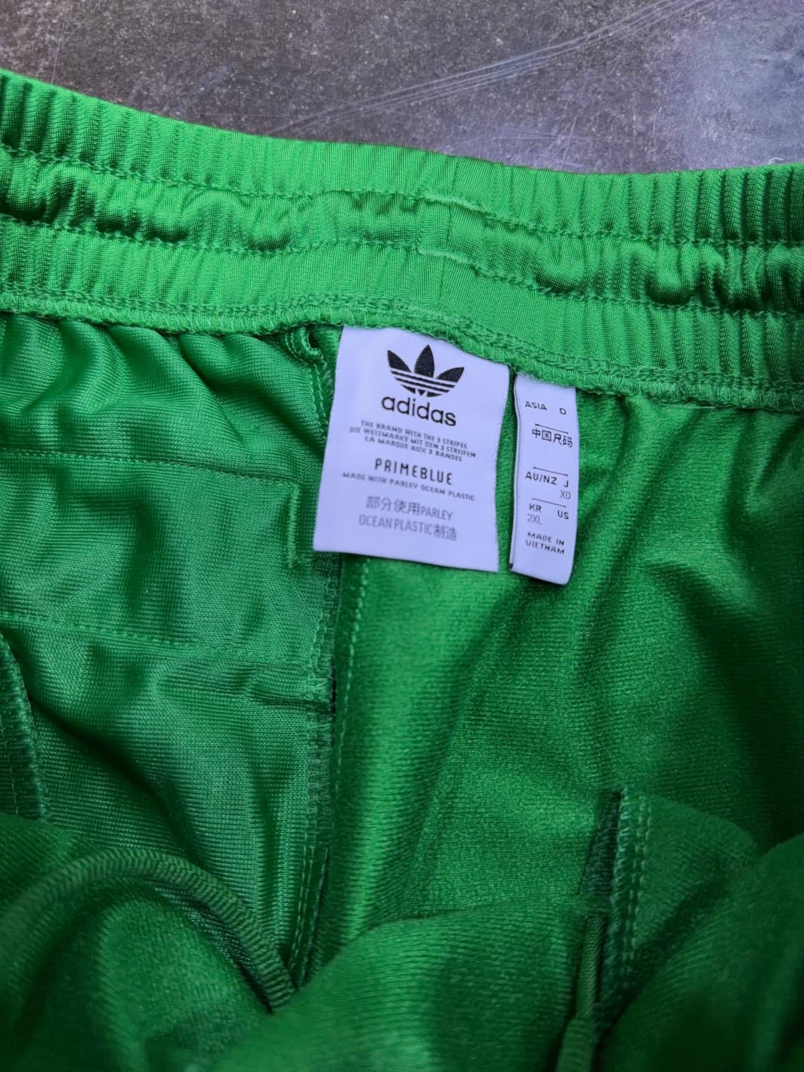 아디다스 파이어버드 트랙팬츠 그린 2XL 상품이미지9