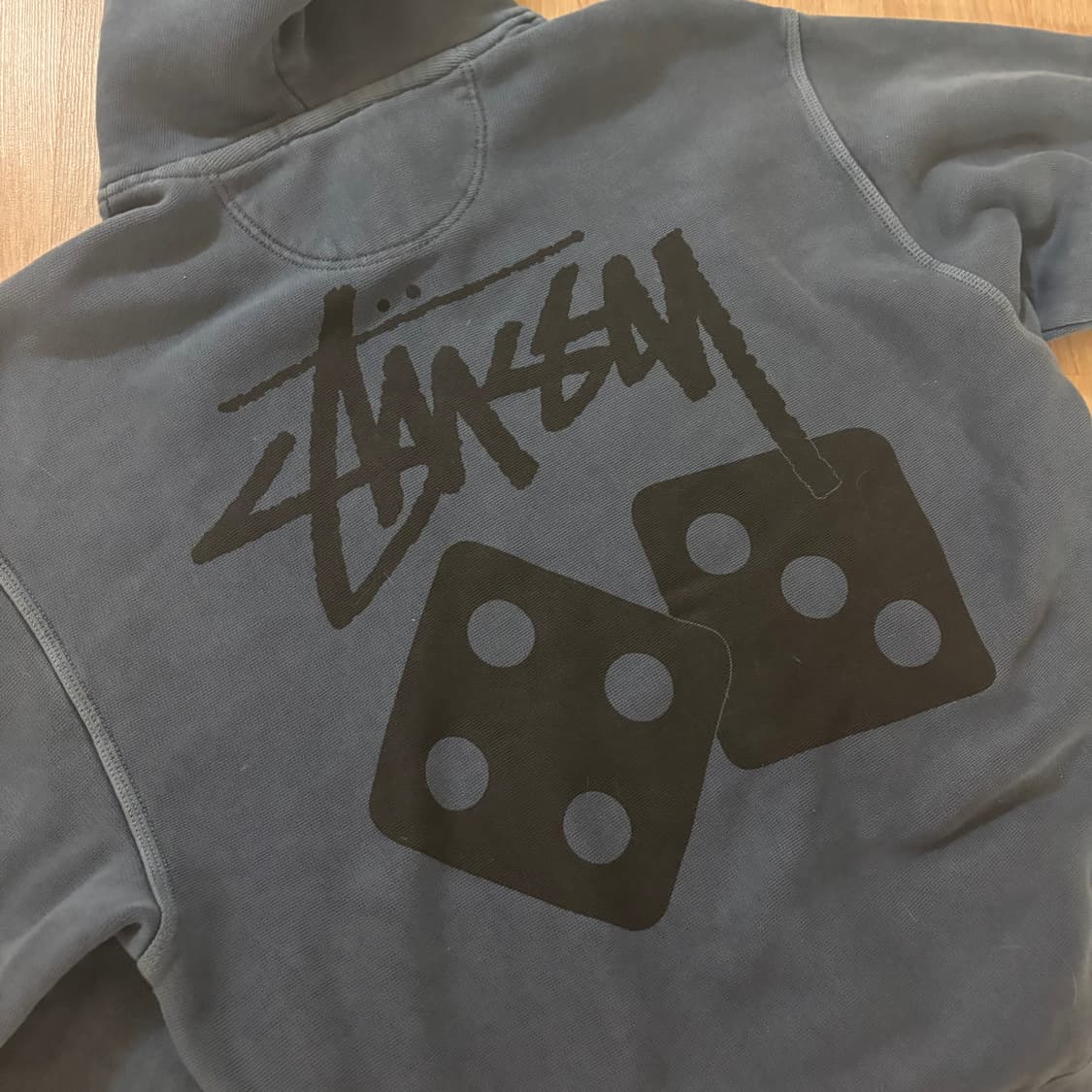 스투시 피그먼트 워싱 네이비 m 상품이미지2