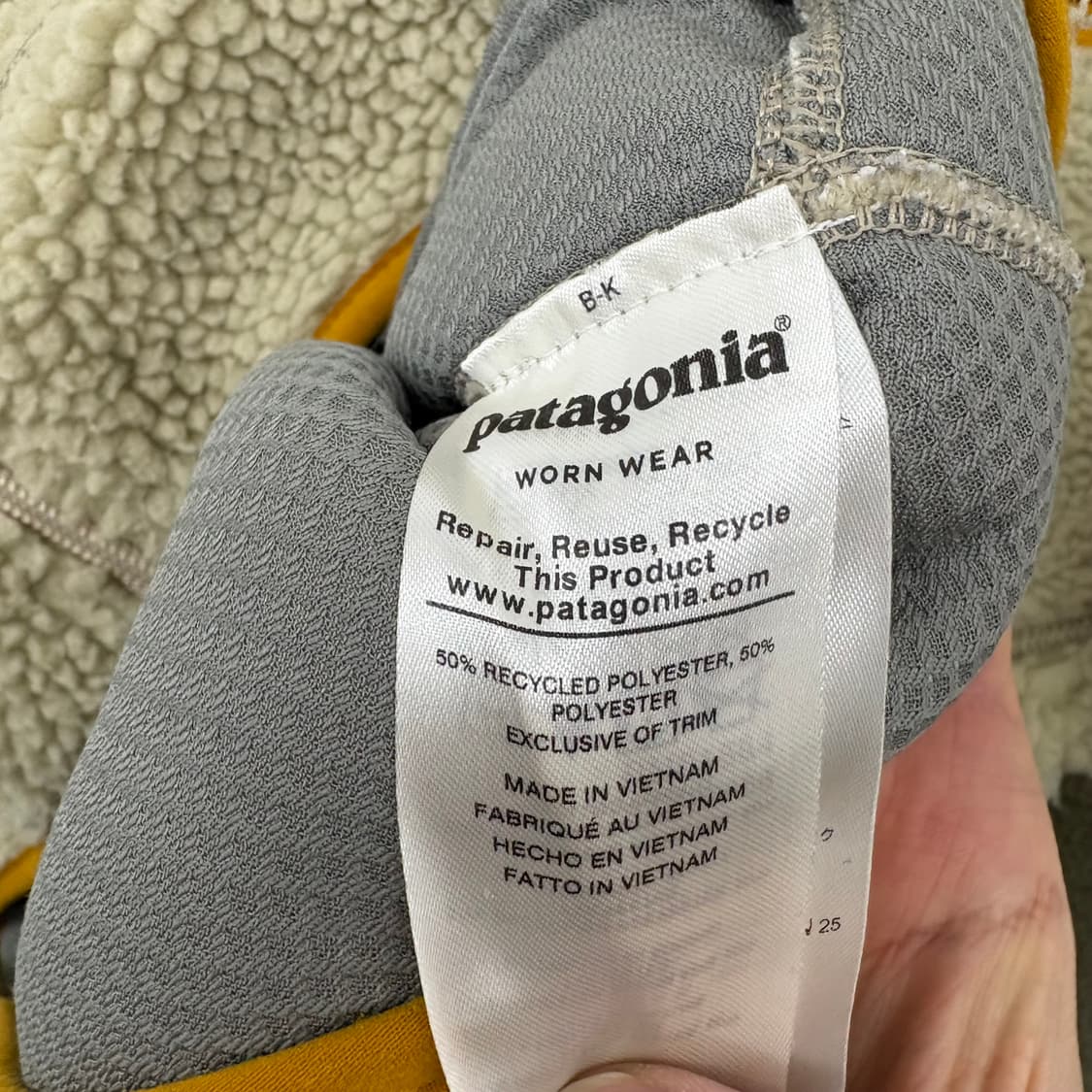 파타고니아 레트로X 플리스 자켓 베이지 M 상품이미지8