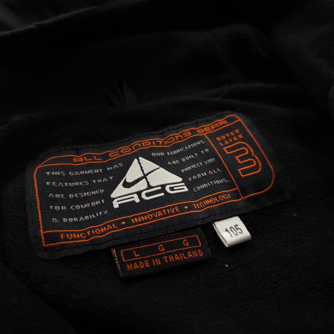 00s 나이키 acg 올드스쿨 박시핏 아노락 점퍼 (XL) 상품이미지9