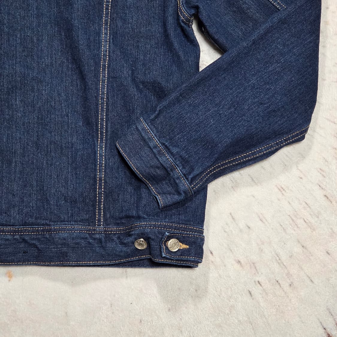 진청 스티치 트러거 데님 자켓 상품이미지6