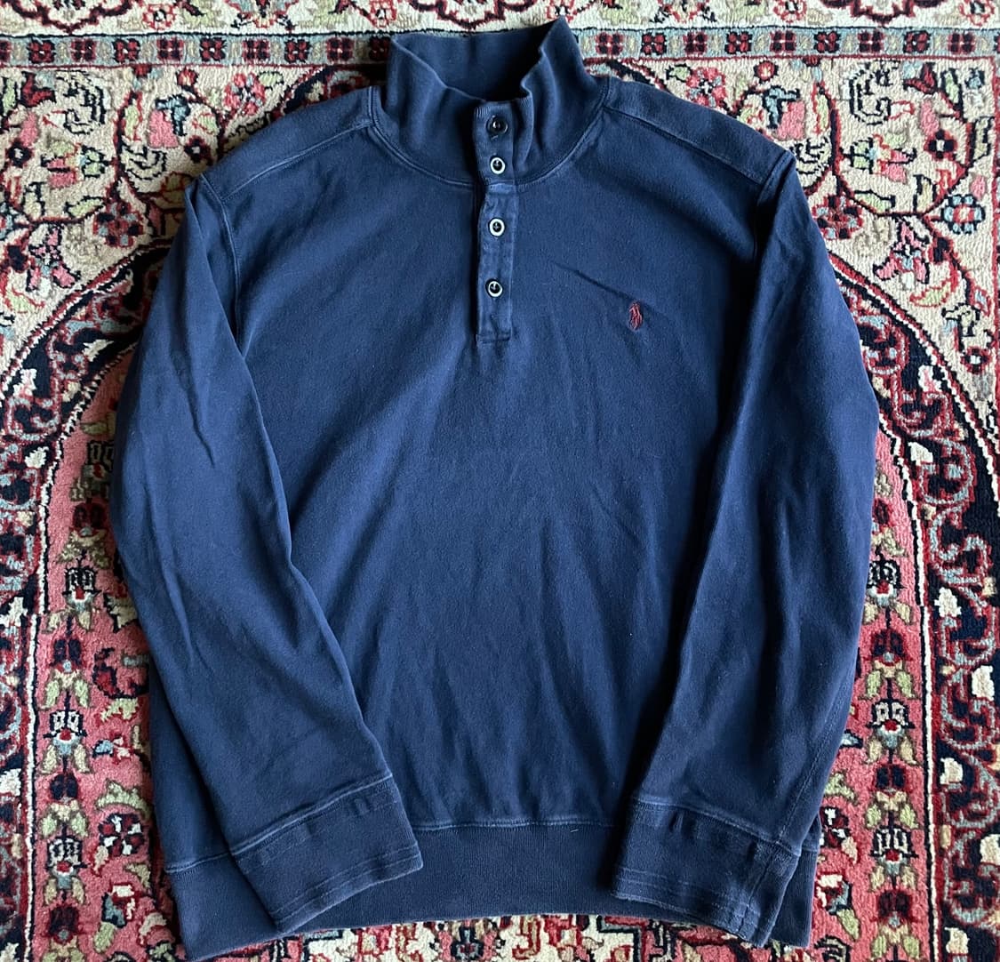 폴로 랄프로렌 하프 버튼 스웻셔츠 상품이미지1