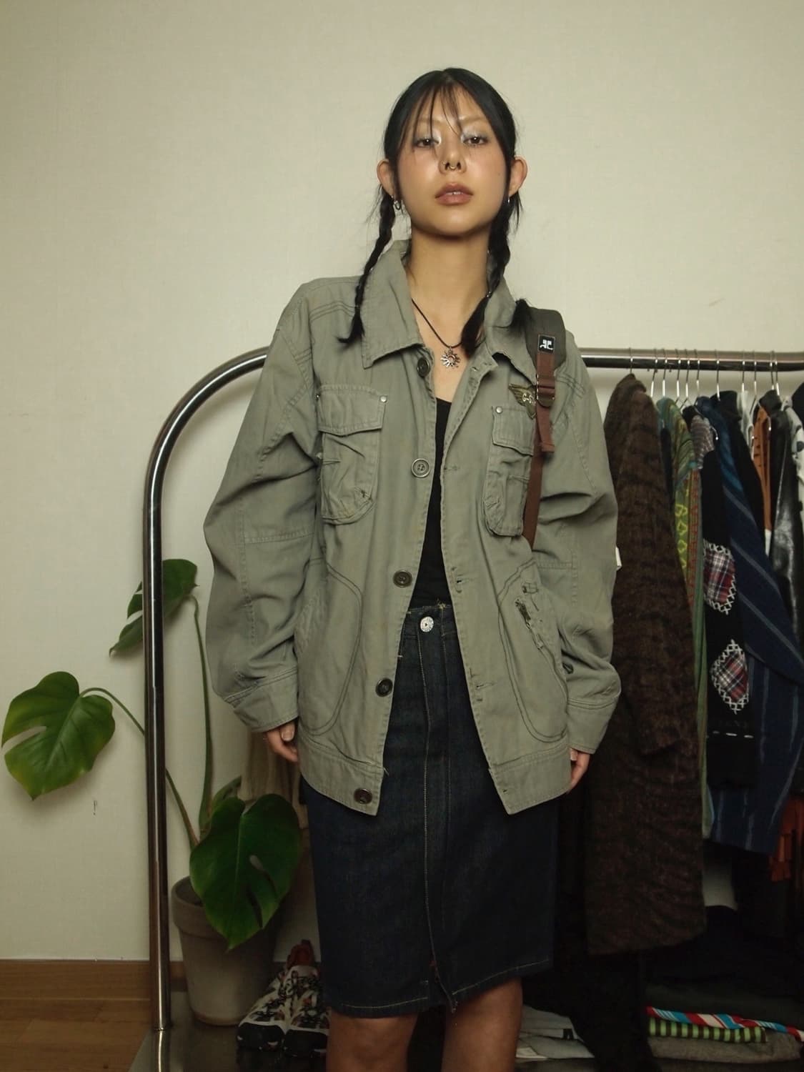 GSTAR 밀리터리 자켓 상품이미지1