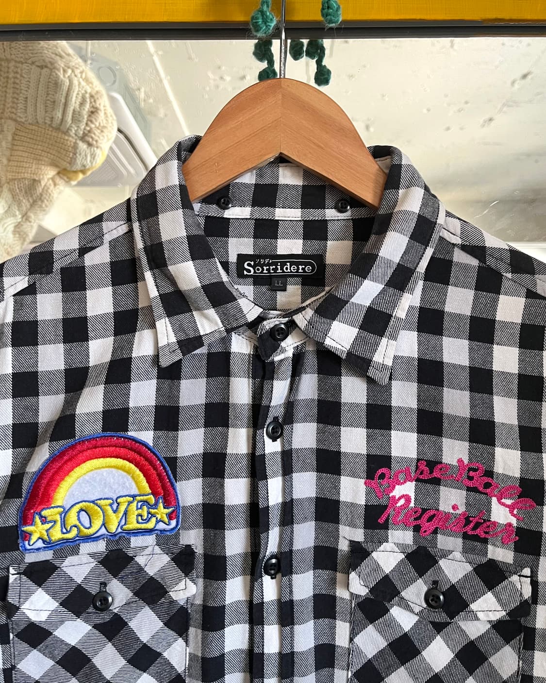 Sorridere Japan Multi Patch Check Shirt 상품이미지5