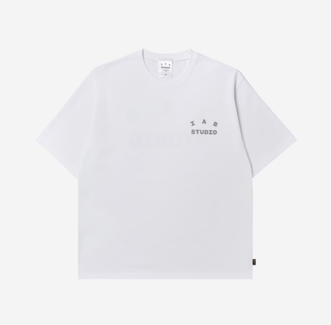 아이앱 스튜디오 티셔츠 화이트 그레이 상품이미지2