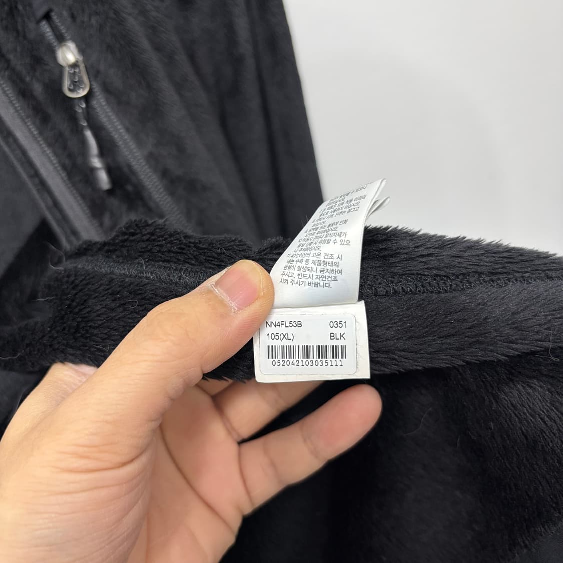 노스페이스 블랙 보아 후리스 자켓 상품이미지5