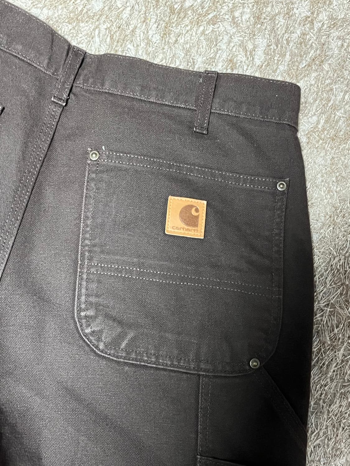 Carhartt double knee pants brown 상품이미지1