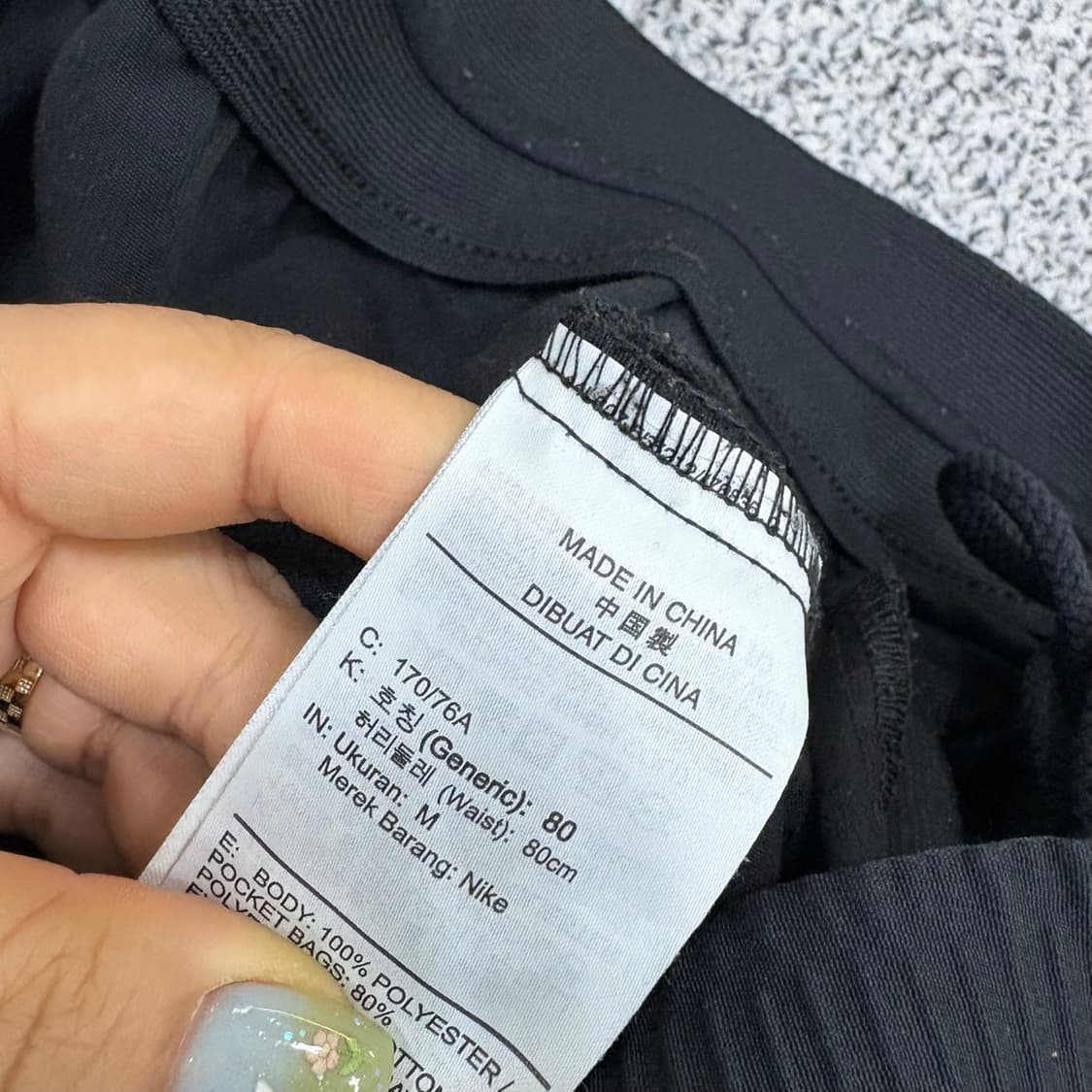 M 나이키 Nike 트레이닝 7부 바지 0602J2 상품이미지4