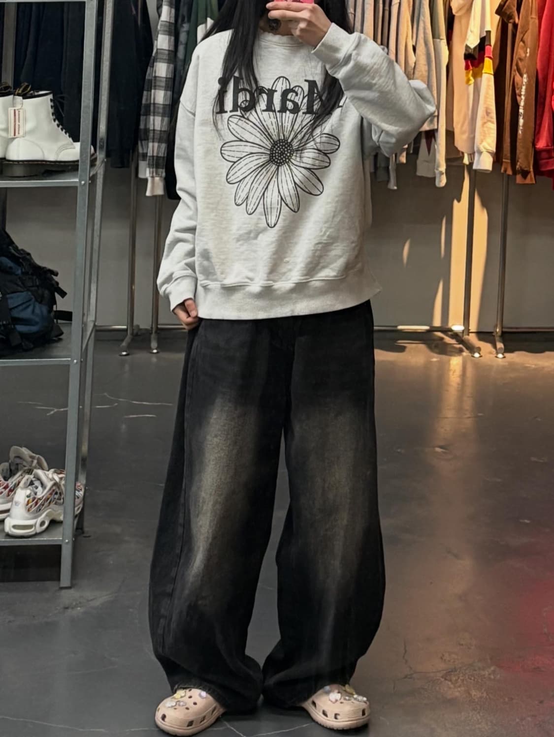 마르디 메크르디 플라워 마르디 블라썸 맨투맨 A3326 상품이미지1