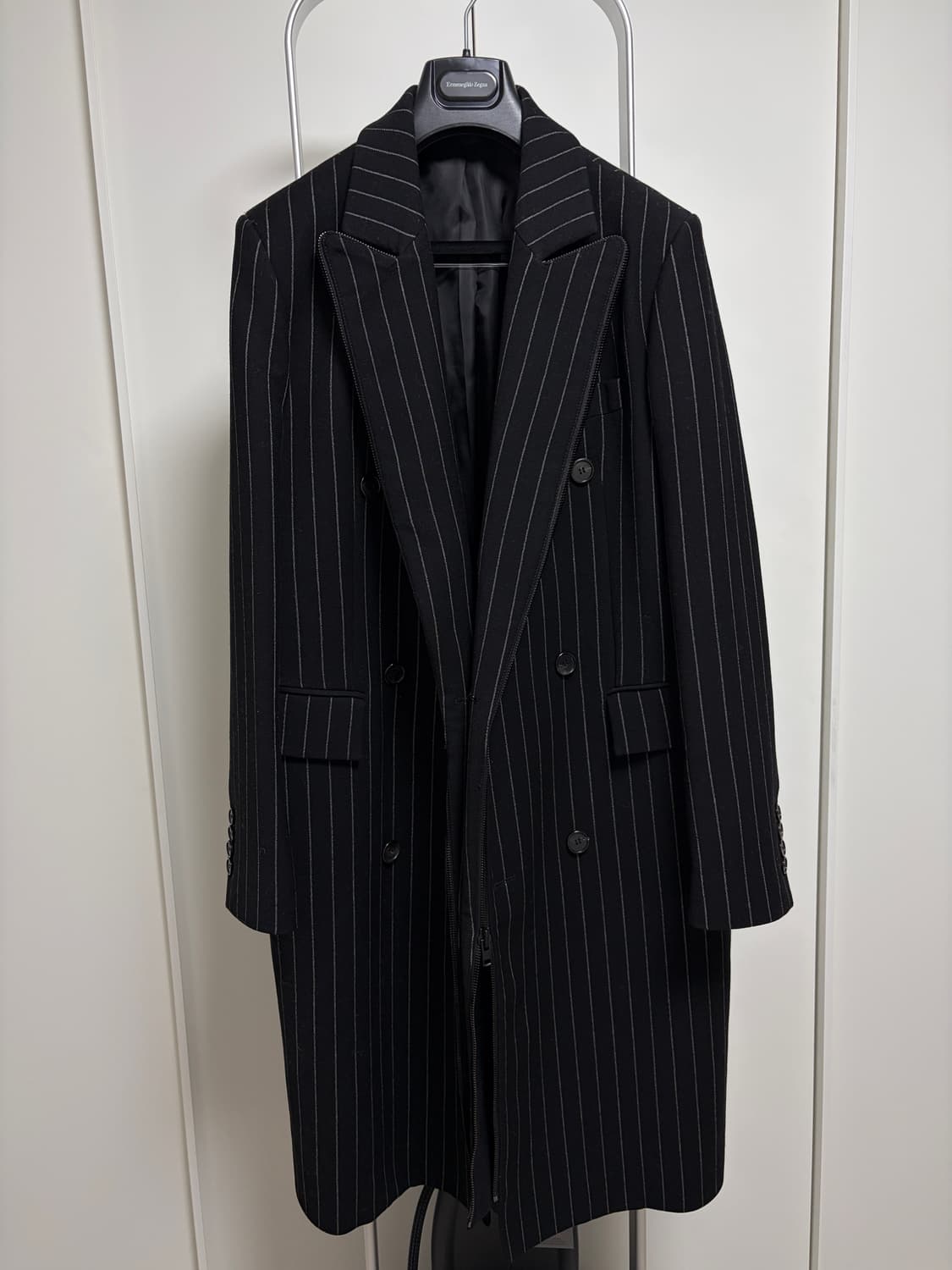 준지 컬렉션 스트라이프 코트 46 상품이미지2