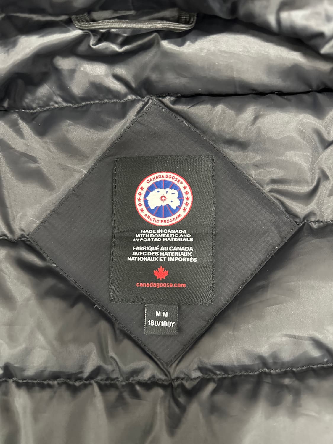 [정품] 캐나다구스 롯지후드 레드라벨 M 사이즈 상품이미지7