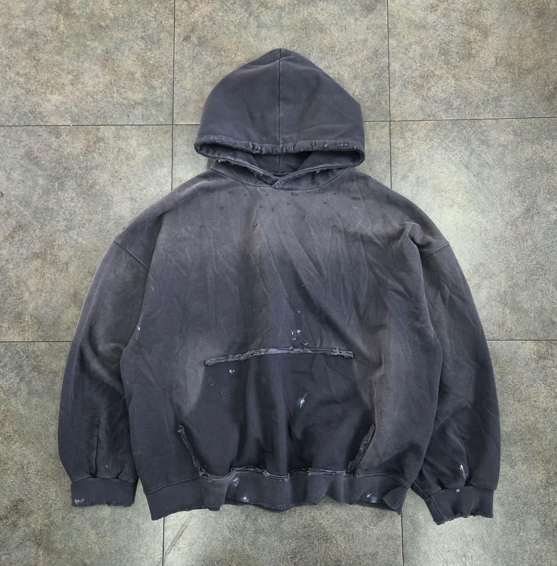 빈티지 워싱 후드티 상품이미지1