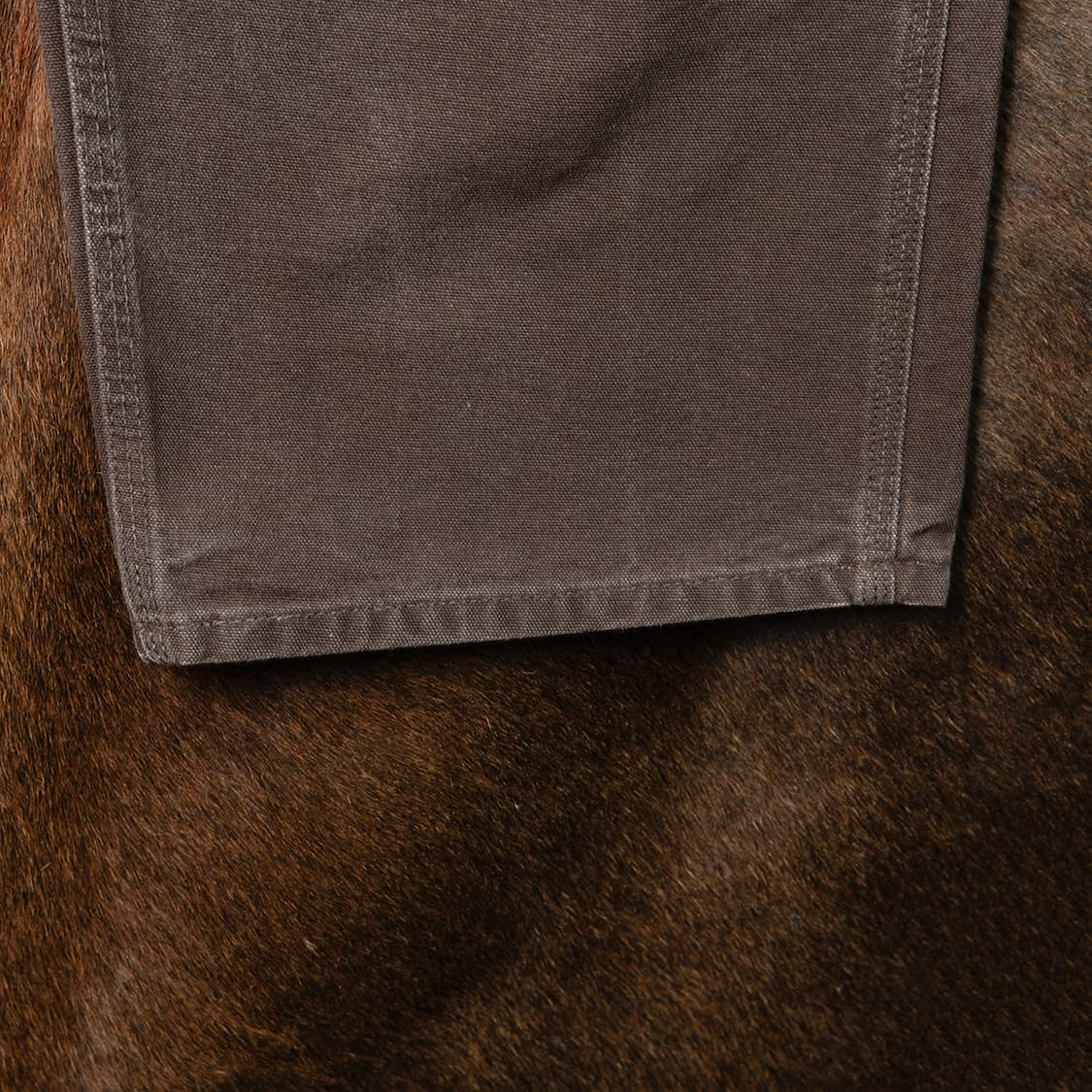 [35] 칼하트 B11 덕캔버스 싱글니 카펜터 워크팬츠 다크 브라운  상품이미지8