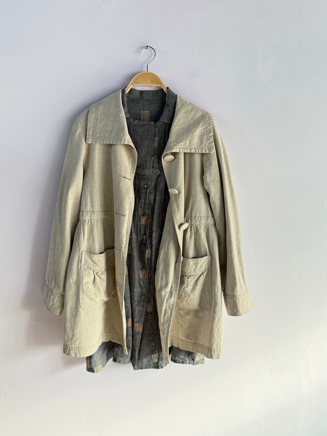 카라 자켓 봄아우터 일본빈티지  상품이미지6