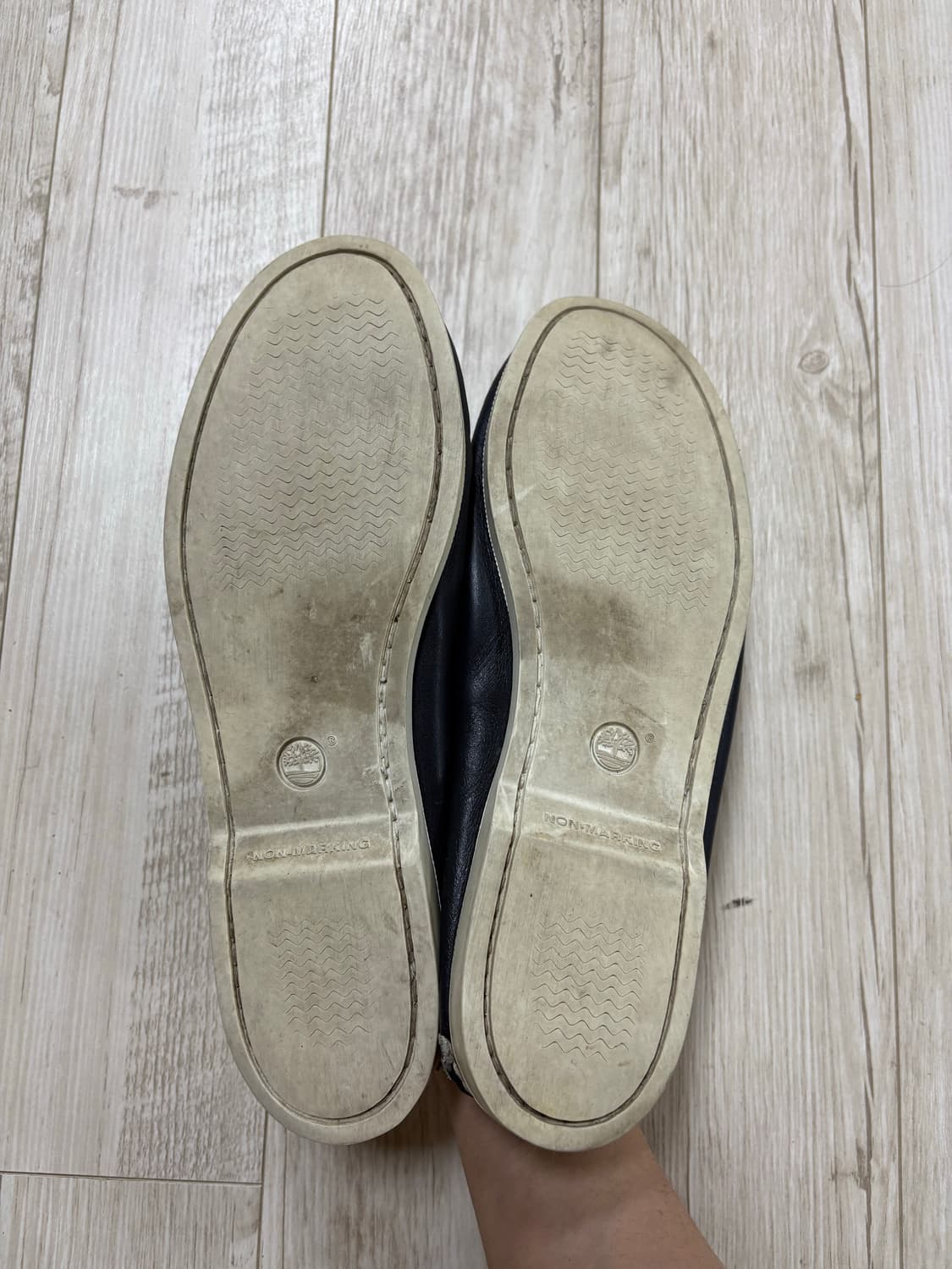 팀버랜드 보트슈즈 네이비 290 상품이미지6