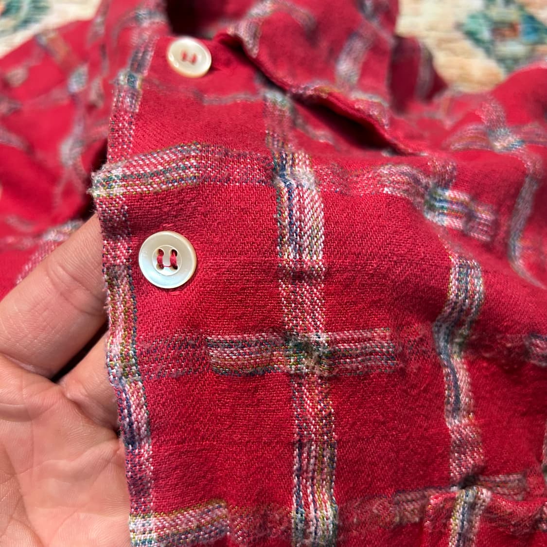 [XL] 토요 엔터프라이즈 슈가케인 플란넬 셔츠 상품이미지3