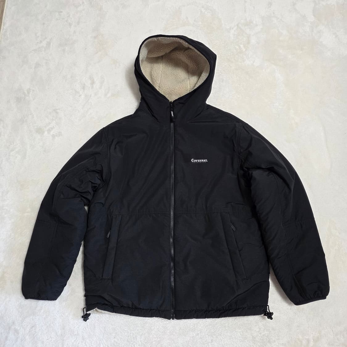 (L)커버낫 리버시블 플리스 웜업 자켓 상품이미지4