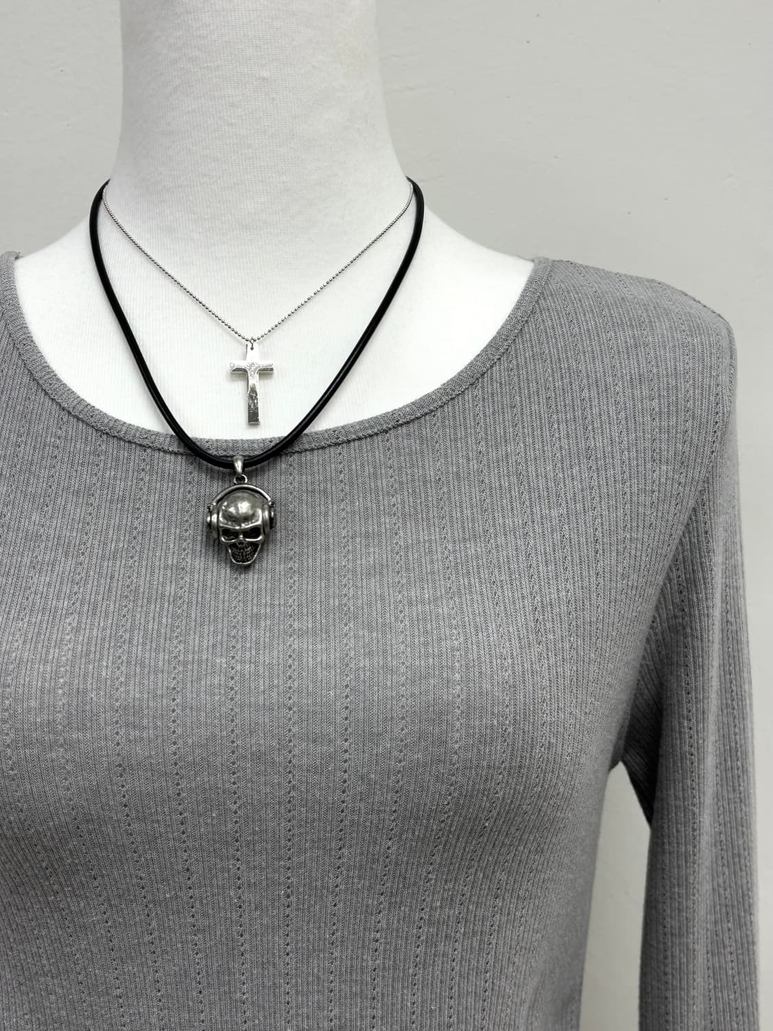 빈티지 펑크 목걸이 세트 상품이미지1