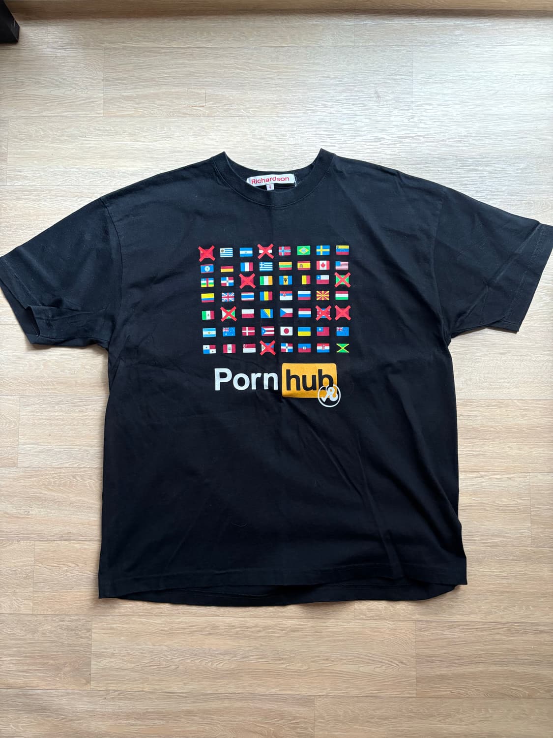 리차드슨 폰허브 Richardson Pornhub 티셔츠  상품이미지1